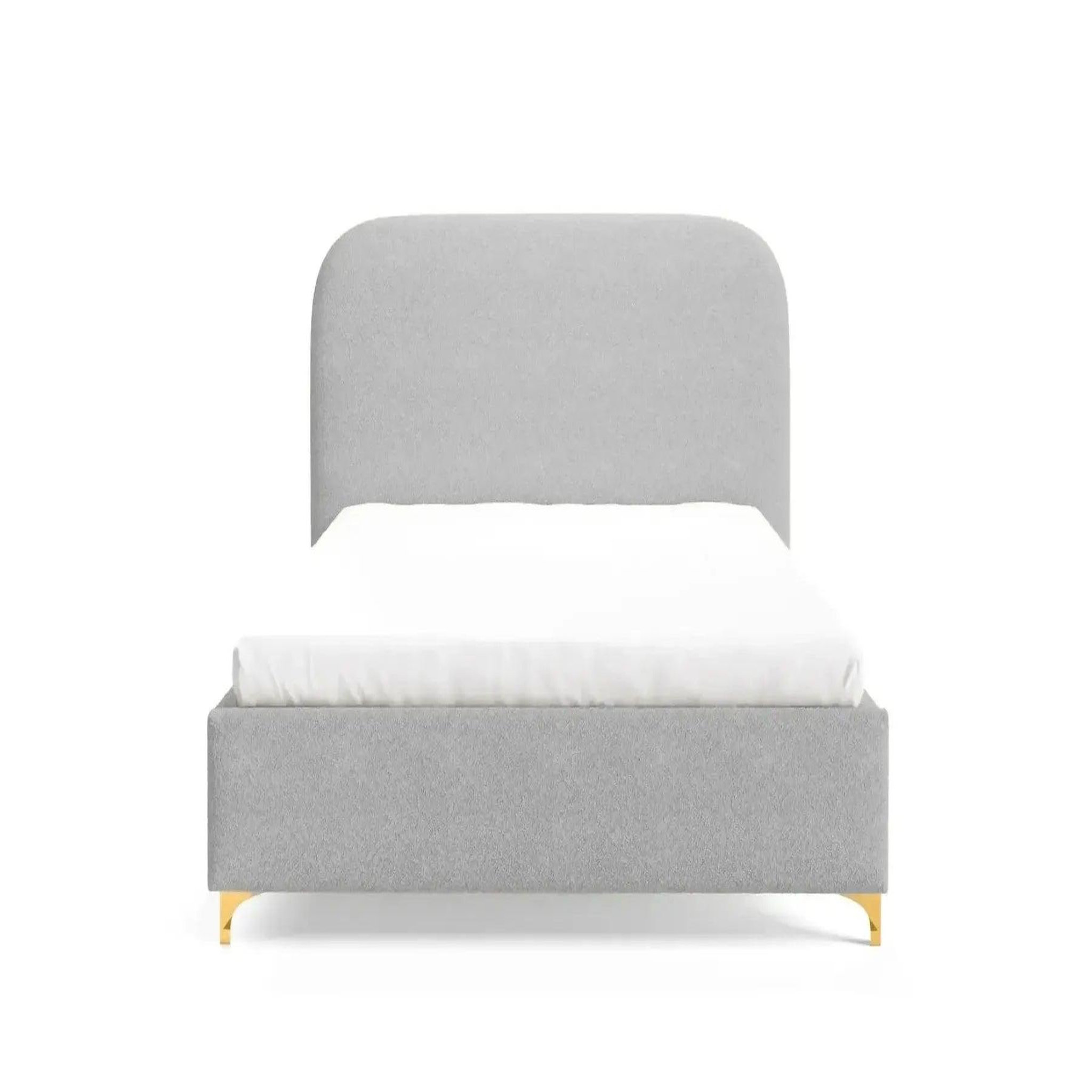 Voir la diapositive 1 : CASANOVA PARIS Charlotte - lit coffre tissu chenille