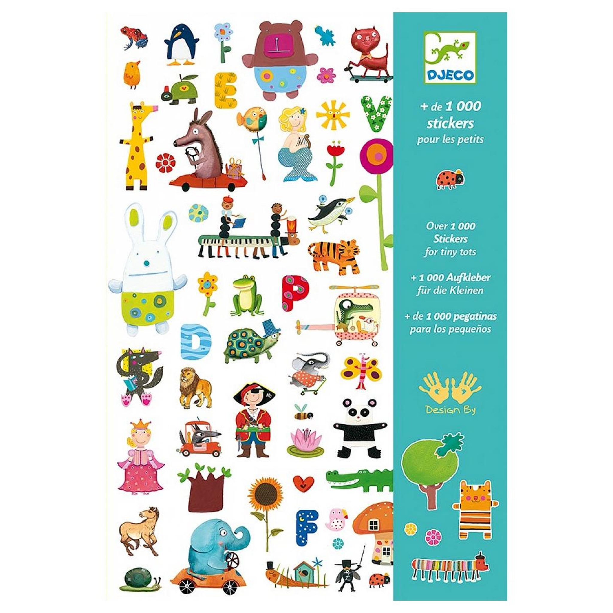 Voir la diapositive 2 : Djeco 1000 stickers pour les petits