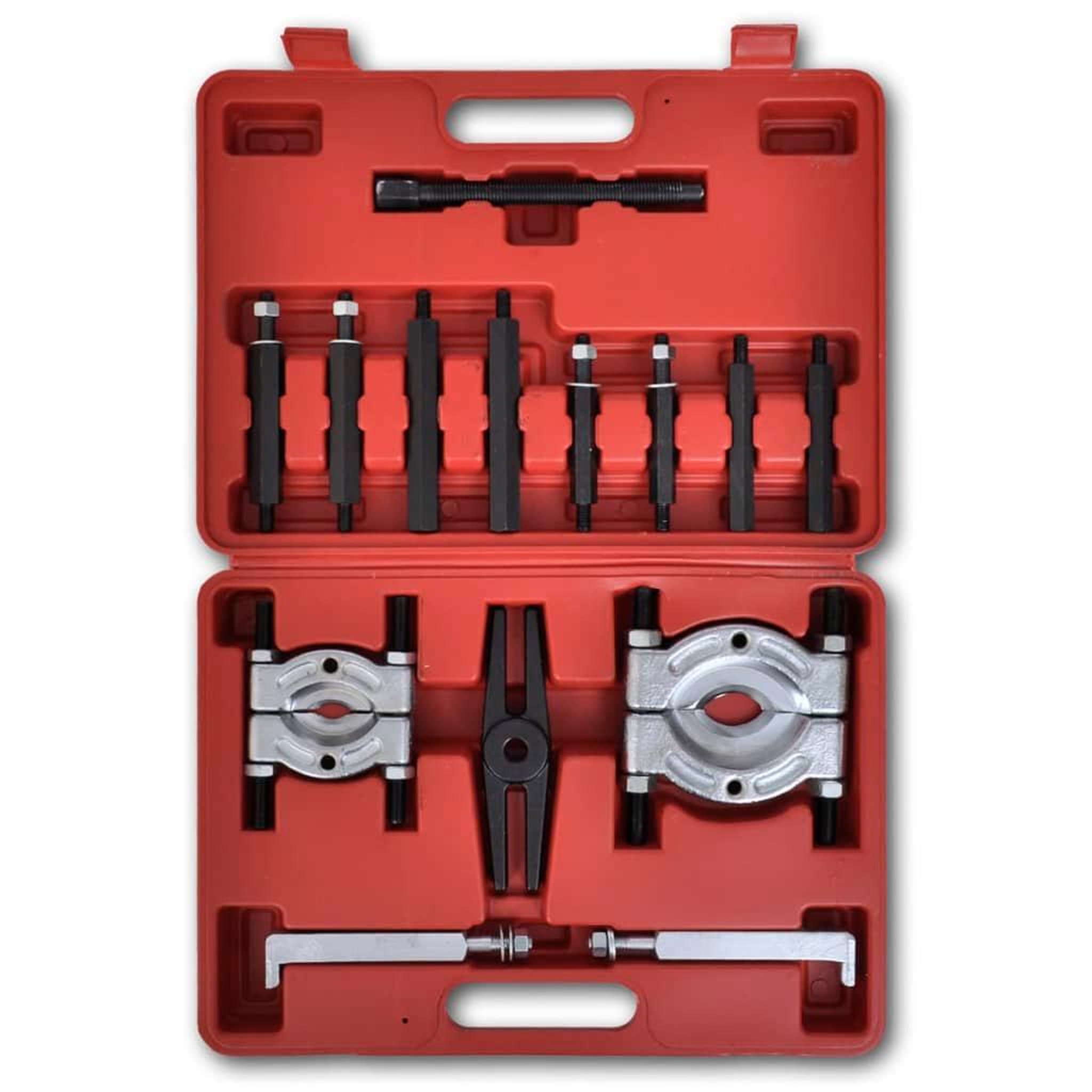 Voir la diapositive 3 : VIDAXL Ensemble d'extracteur de roulement 14 pcs