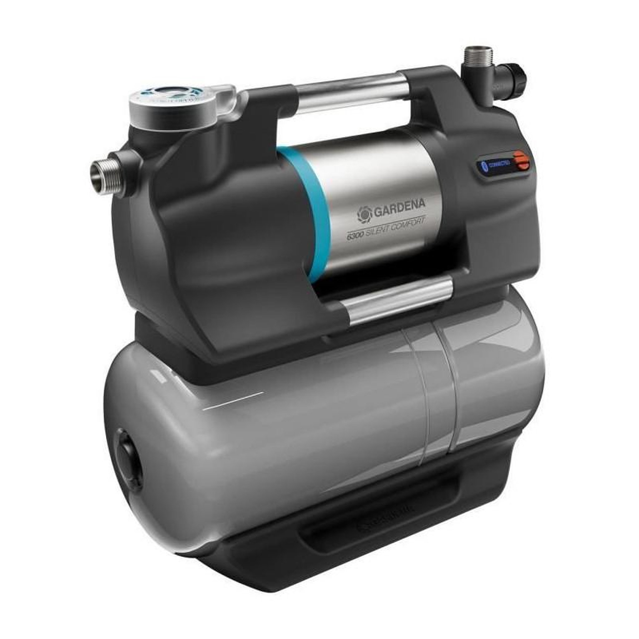 Gardena Groupe de surpression - GARDENA - 6300 SilentComfort - Puissance 1,050 W - Débit max 6300 l/h