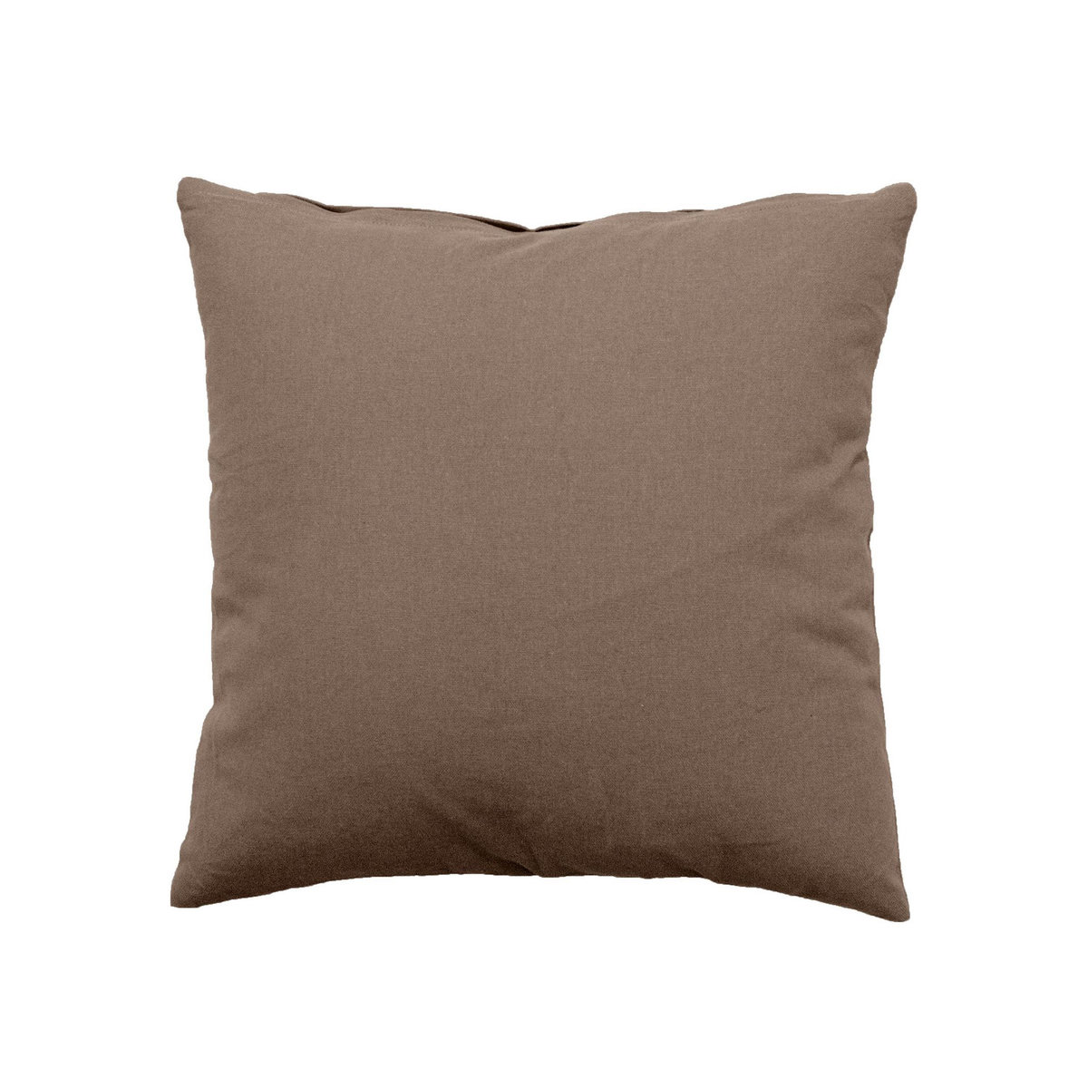 TOILINUX Coussin uni effet Bachette déhoussable - 40 x 40 cm