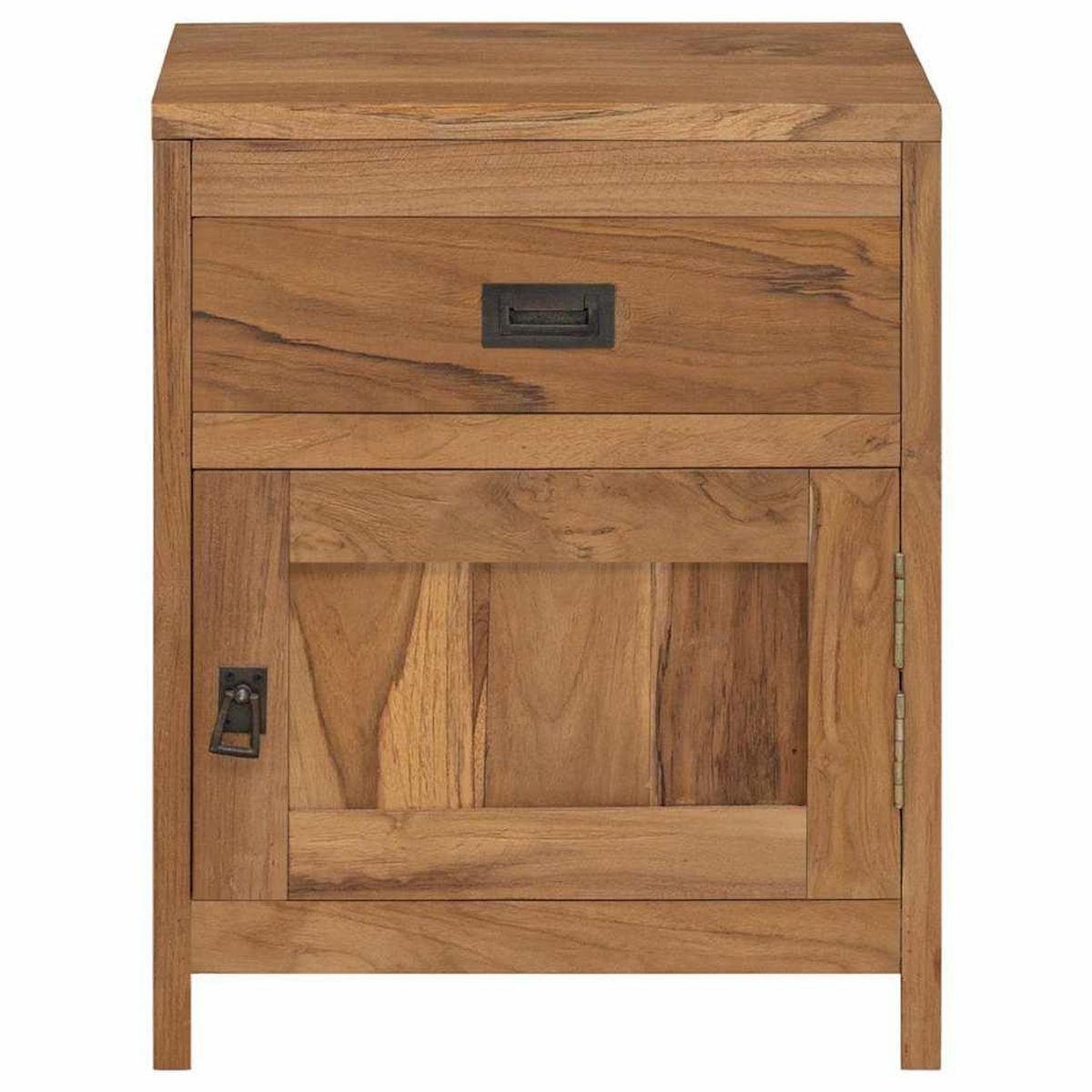 VIDAXL Table de chevet teck massif 40x30x50 cm