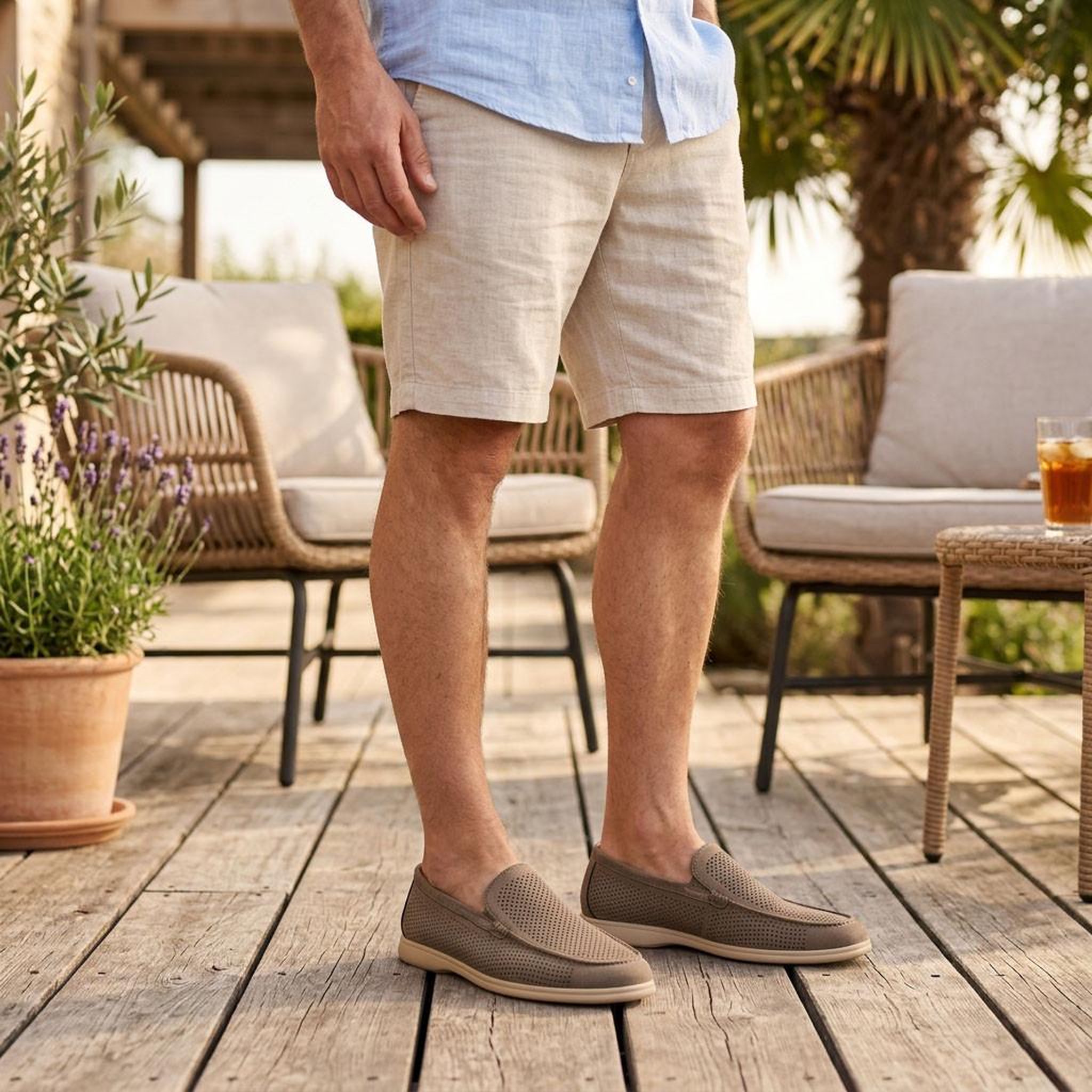 Voir la diapositive 5 : OZABI OZABI Mocassins Homme Microperfores Premium Slip On Confort 40-45