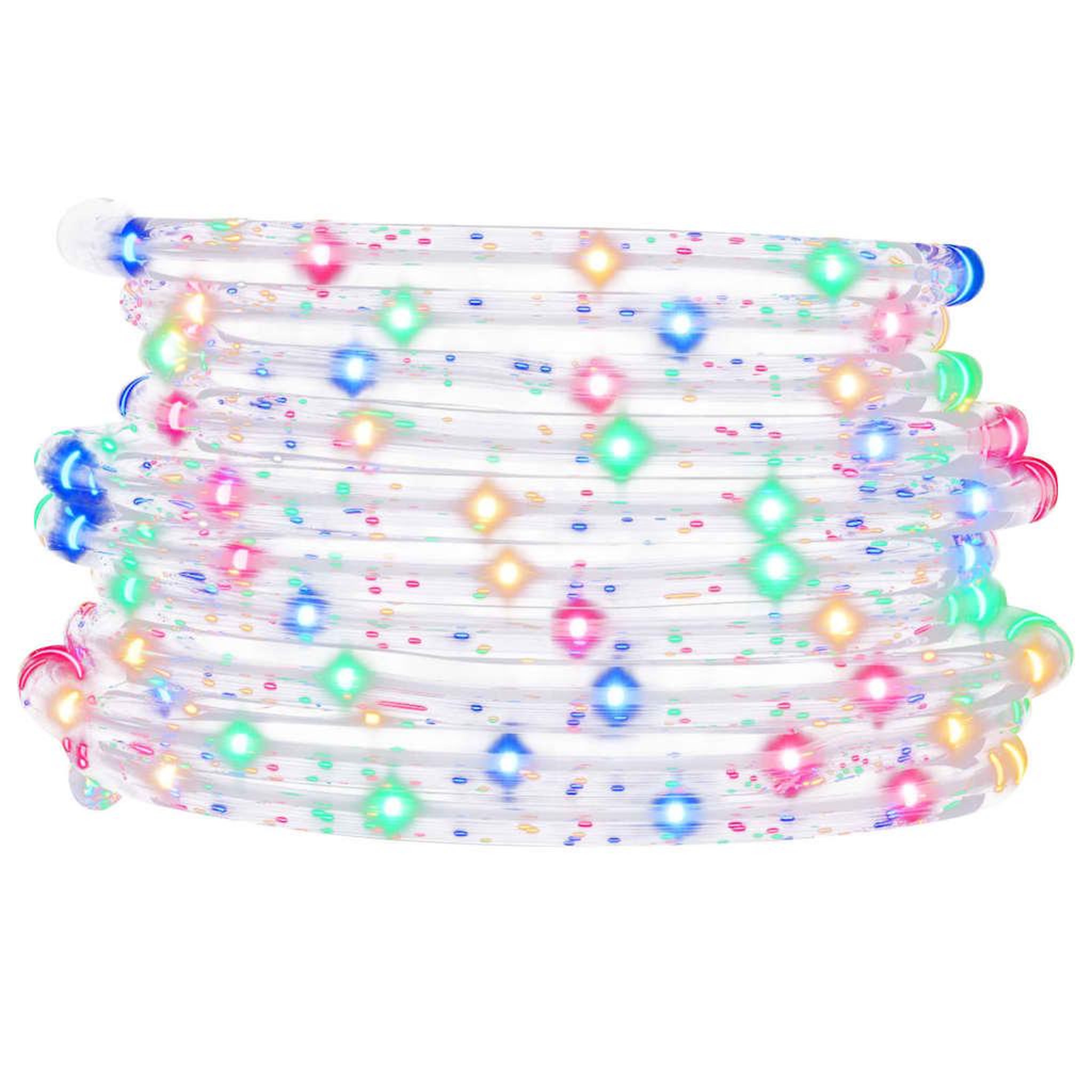 Voir la diapositive 2 : VIDAXL Cordon lumineux avec 1200 LED Multicolore 50 m PVC
