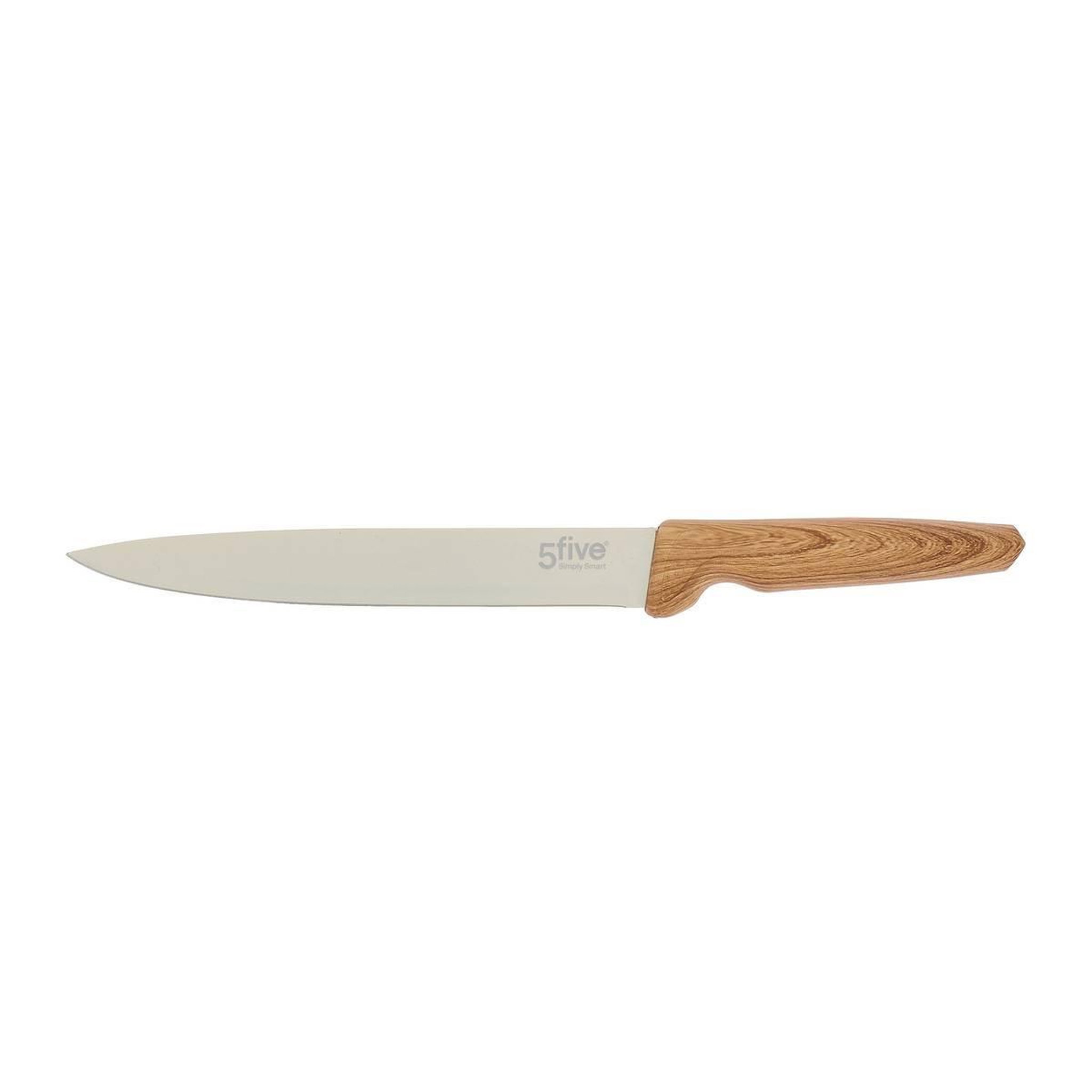 Voir la diapositive 2 : FIVE Coffret 4 Couteaux & 1 Éplucheur  Harmony  36cm Beige