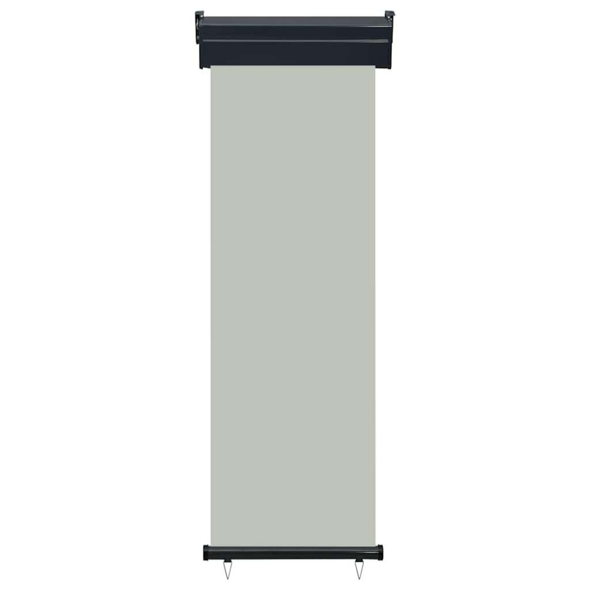 VIDAXL Auvent lateral de balcon 65x250 cm Gris