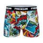 Voir la diapositive 2 : FREEGUN Lot de 3 boxers fantaisies garçon