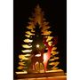 Voir la diapositive 3 : Paris Prix Déco Renne à LED en Bois  Hiver  44cm Multicolore