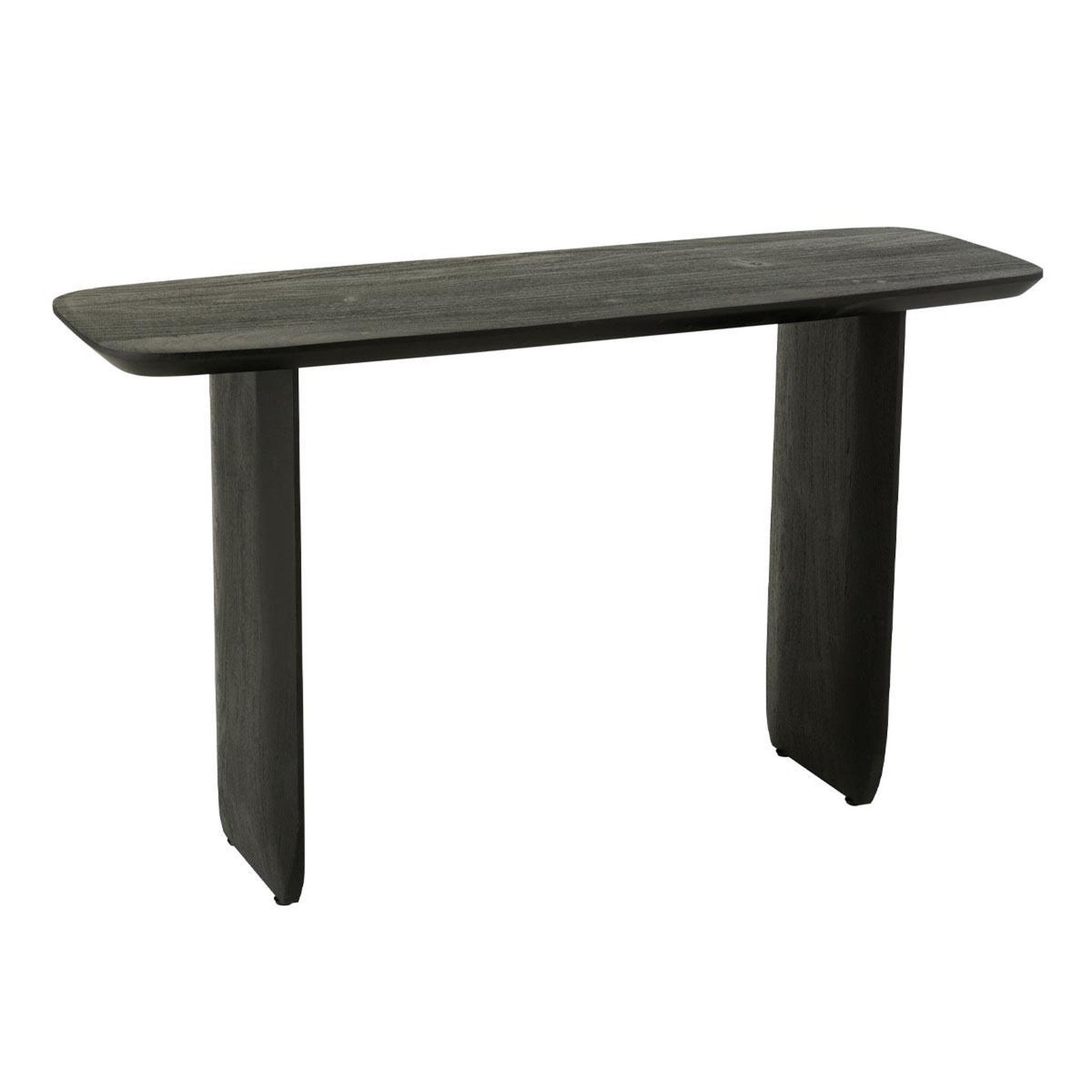 J-LINE Console en bois  william  130cm noir