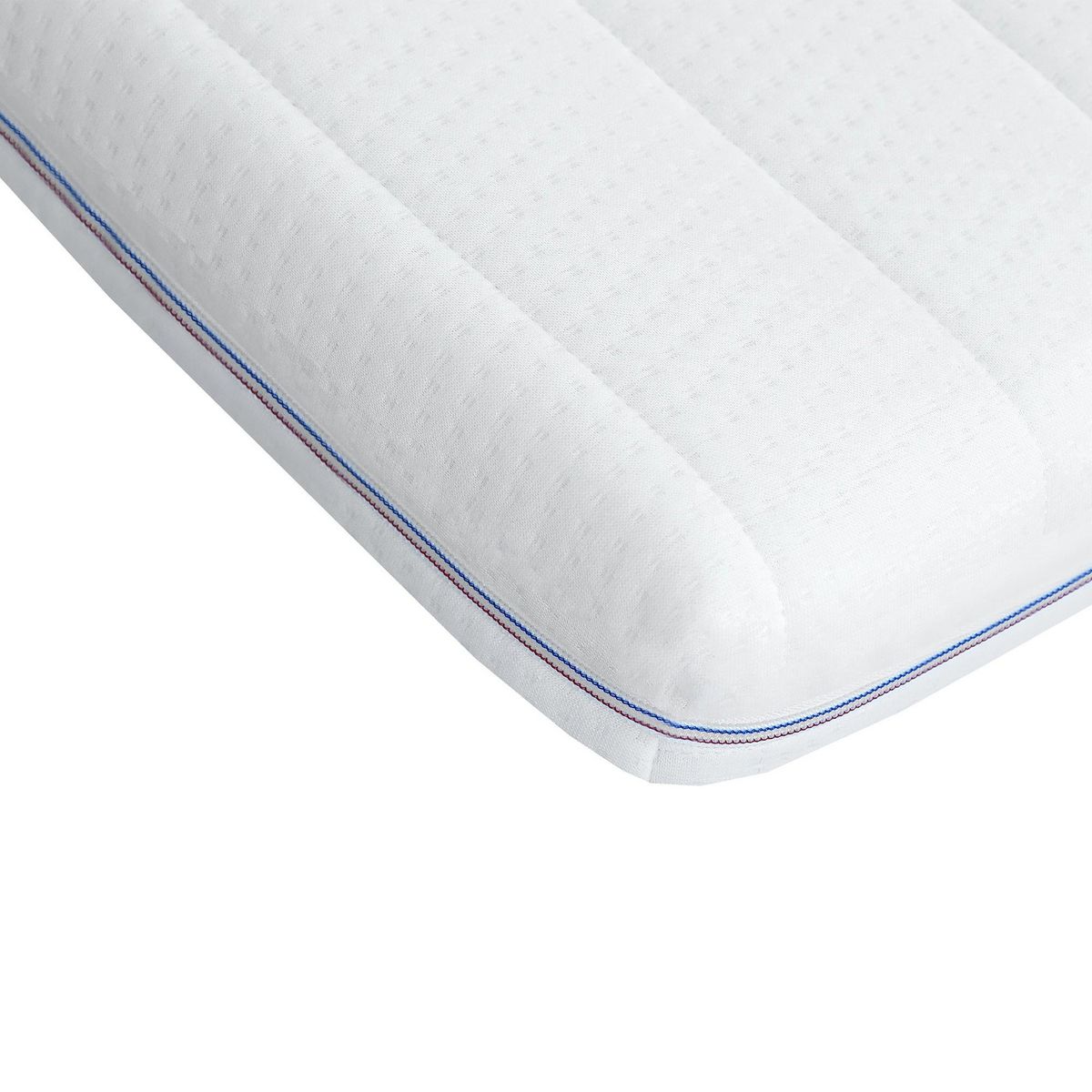 IDLITERIE Surmatelas 100% latex 3 zones déhoussable, lavable, toucher doux