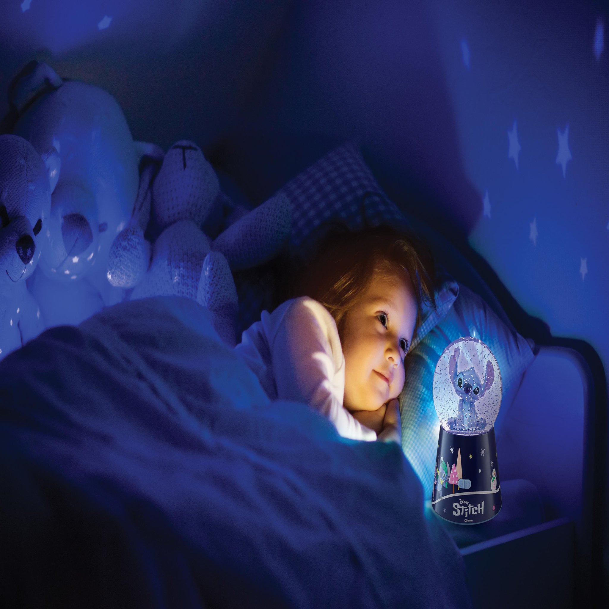 Voir la diapositive 5 : Lexibook Enceinte Bluetooth Boule à neige Stitch