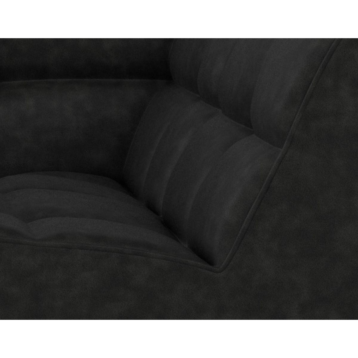 LISA DESIGN Alya - canapé modulable d'angle réversible 4 places en simili