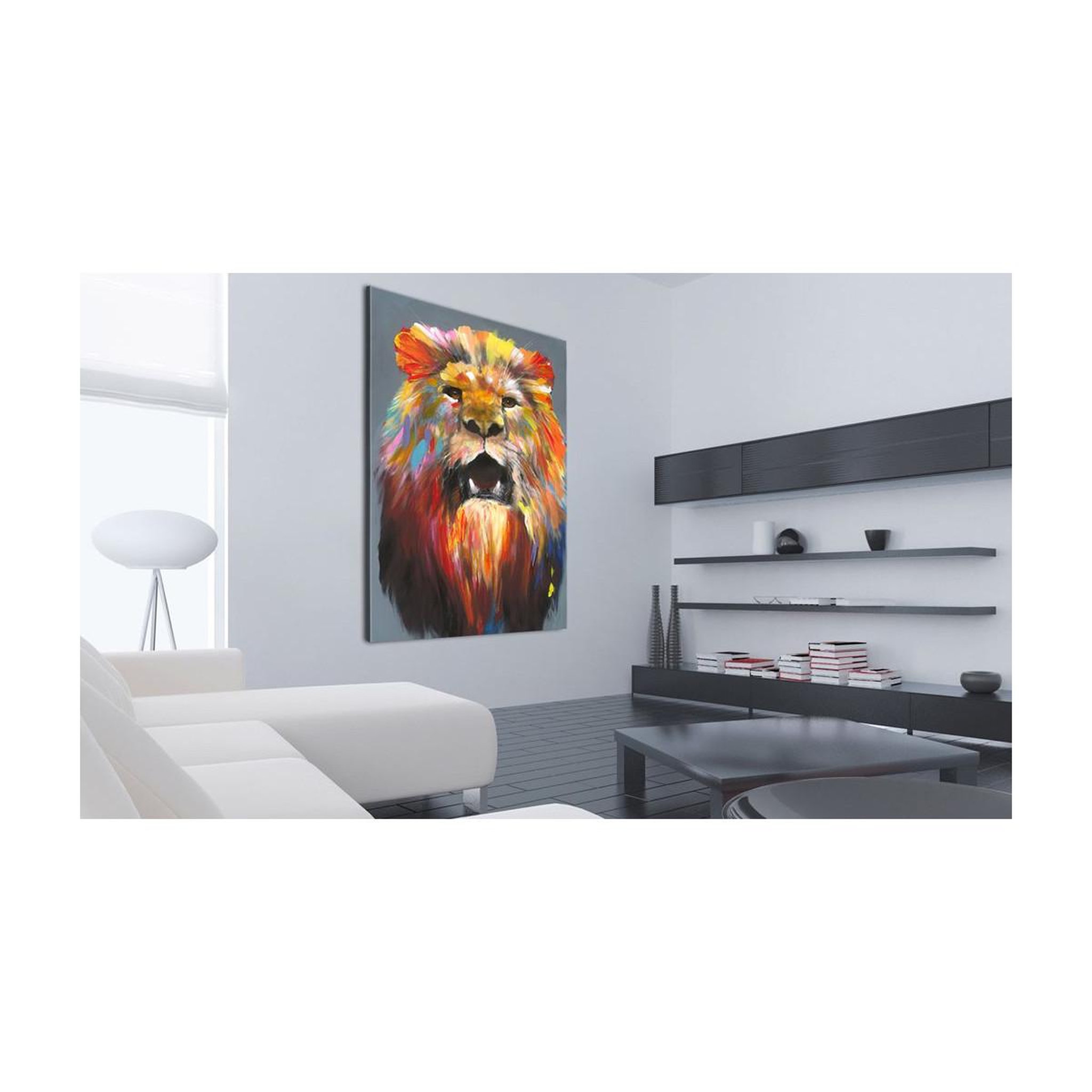 Voir la diapositive 2 : Paris Prix Tableau imprimé  king of colours