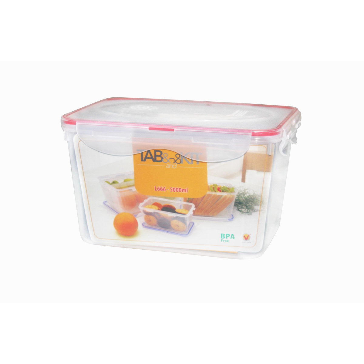 Boite plastique 5 litres LOCK
