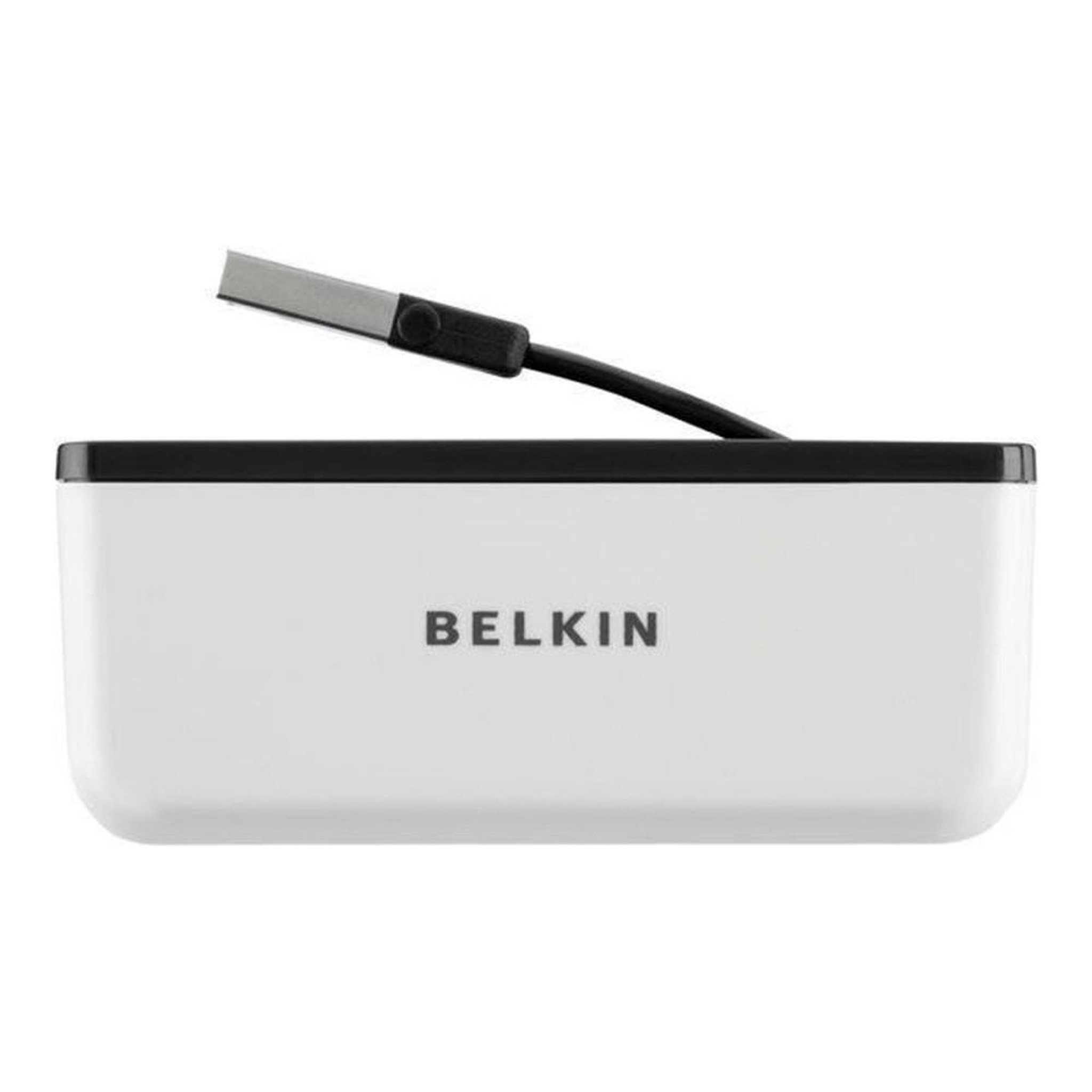 Voir la diapositive 5 : Belkin Hub USB 2.0 de voyage 4 ports USB-A F4U021BT, vitesse 480 Mbit/s, noir/blanc