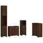 Voir la diapositive 2 : VIDAXL Ensemble de meubles de salle de bain 4 pcs Chene marron
