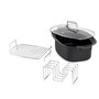 Voir la diapositive 4 : KITCHENCOOK Kitchencook - Multicuiseur 11en1 - 5,6l - Cuve Aluminium Amovible - 1350w - Minuterie (12h) - Ecran Lcd - Maitien Au Chaud