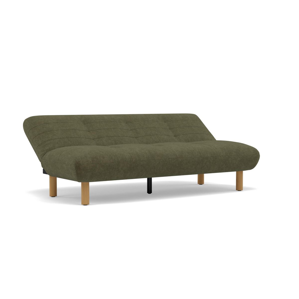 BEST MOBILIER Soan - banquette 2 places convertible clic-clac en velours texturé