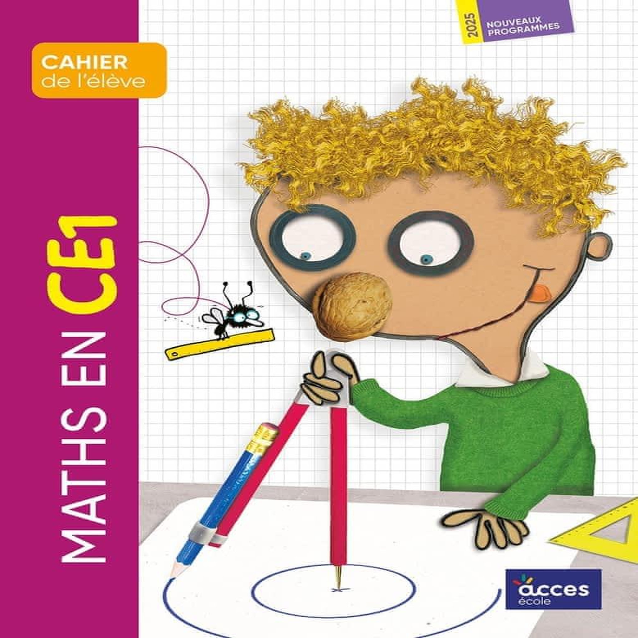 MATHS EN CE1. CAHIER DE L'ELEVE, EDITION 2025, Duprey Gaëtan