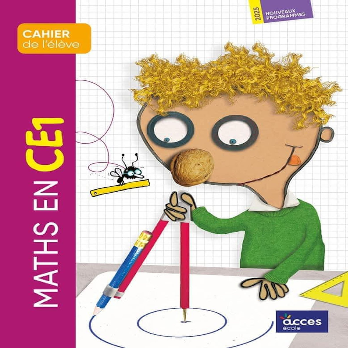 MATHS EN CE1. CAHIER DE L'ELEVE, EDITION 2025, Duprey Gaëtan