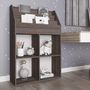 Voir la diapositive 1 : VIDAXL Porte-revue pour enfants Gris et chene sonoma Bois d'ingenierie