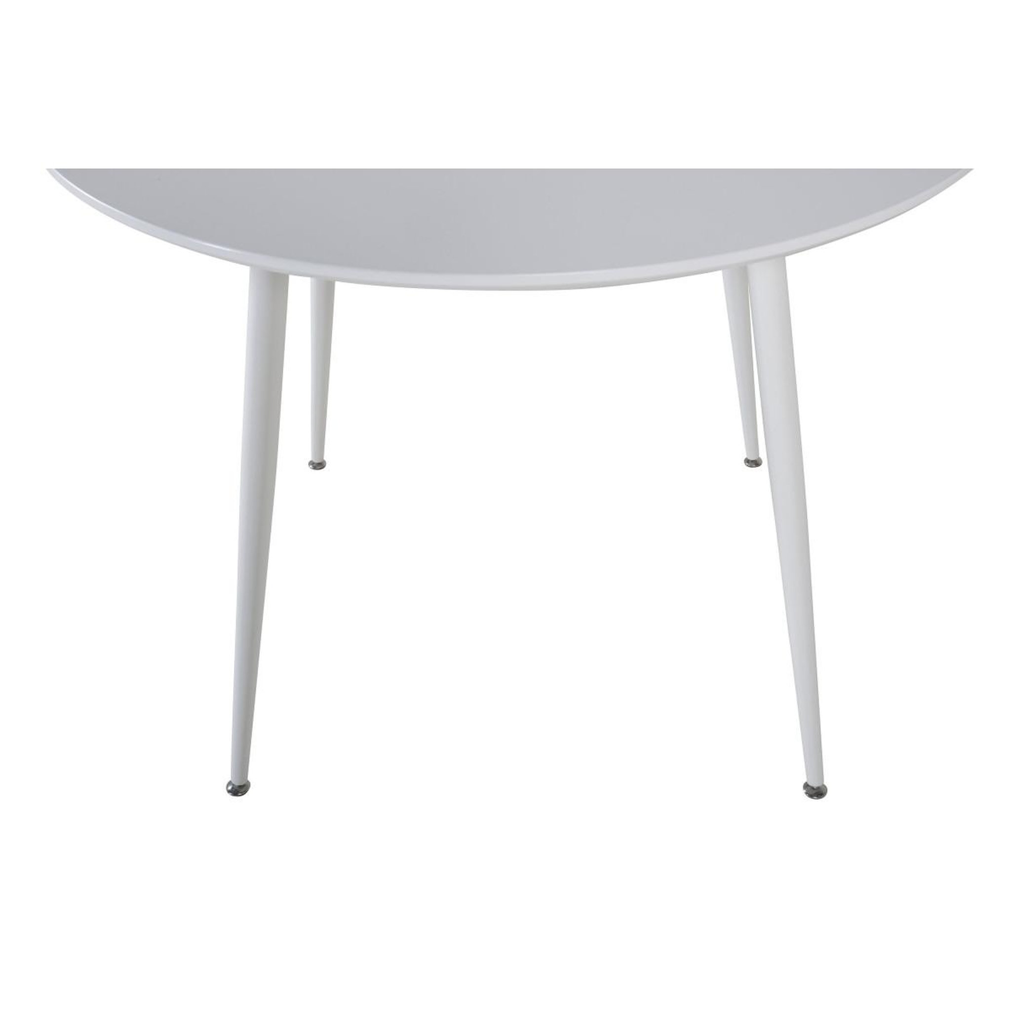 Voir la diapositive 5 : Paris Prix Table à manger ronde  plaza  100cm blanc