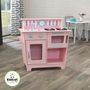 Voir la diapositive 2 : Kidkraft Petite cuisine enfant rose classique en bois - Jouet d'imitation