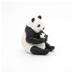 Papo Panda assis et son bébé  figurine