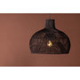 Voir la diapositive 6 : Paris Prix Lampe Suspension en Rotin  Laroche  45cm Noir