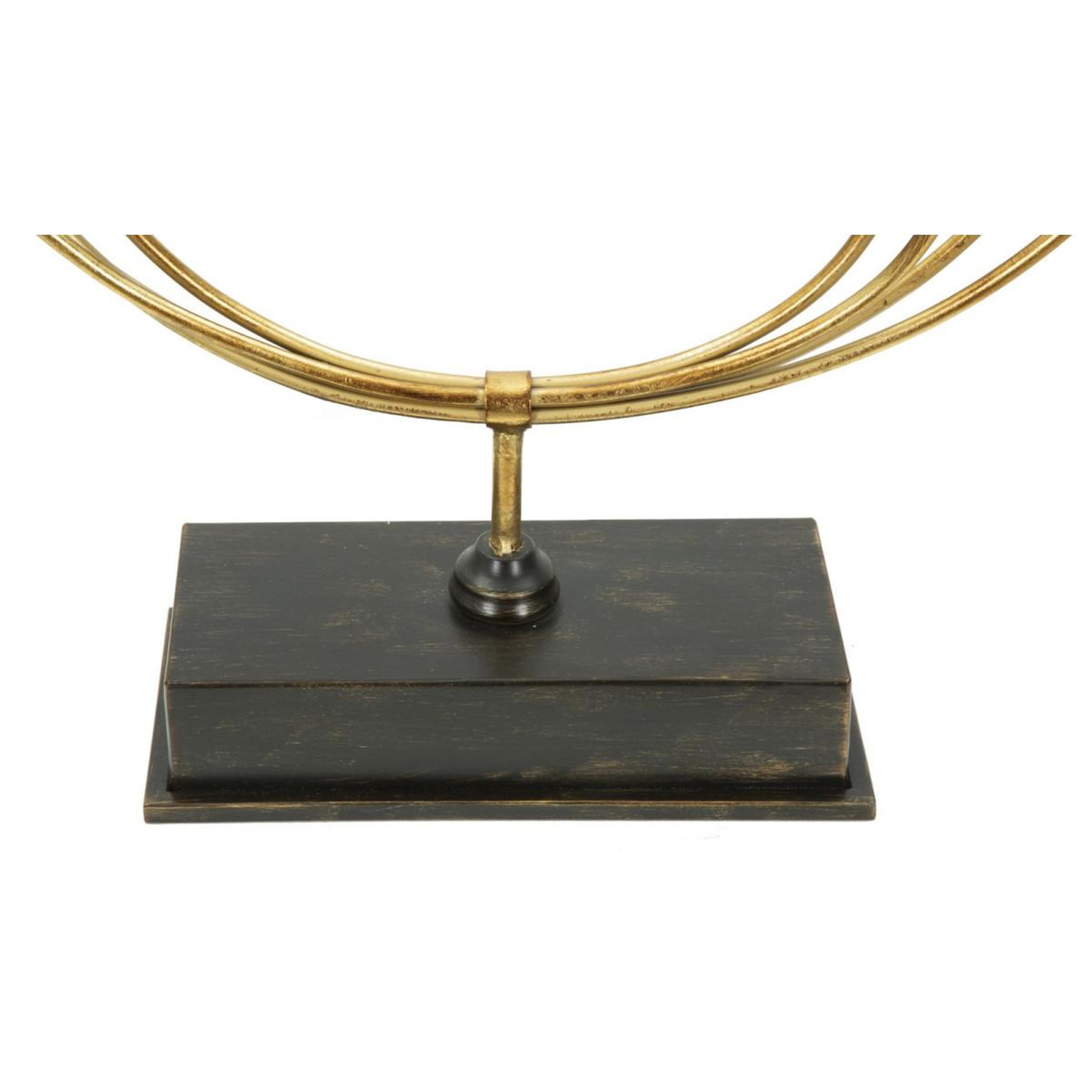 Voir la diapositive 4 : Paris Prix Bougeoir design en métal  iris  55cm or