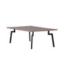 Voir la diapositive 3 : Paris Prix Table Basse Design  Bethan  120cm Marron