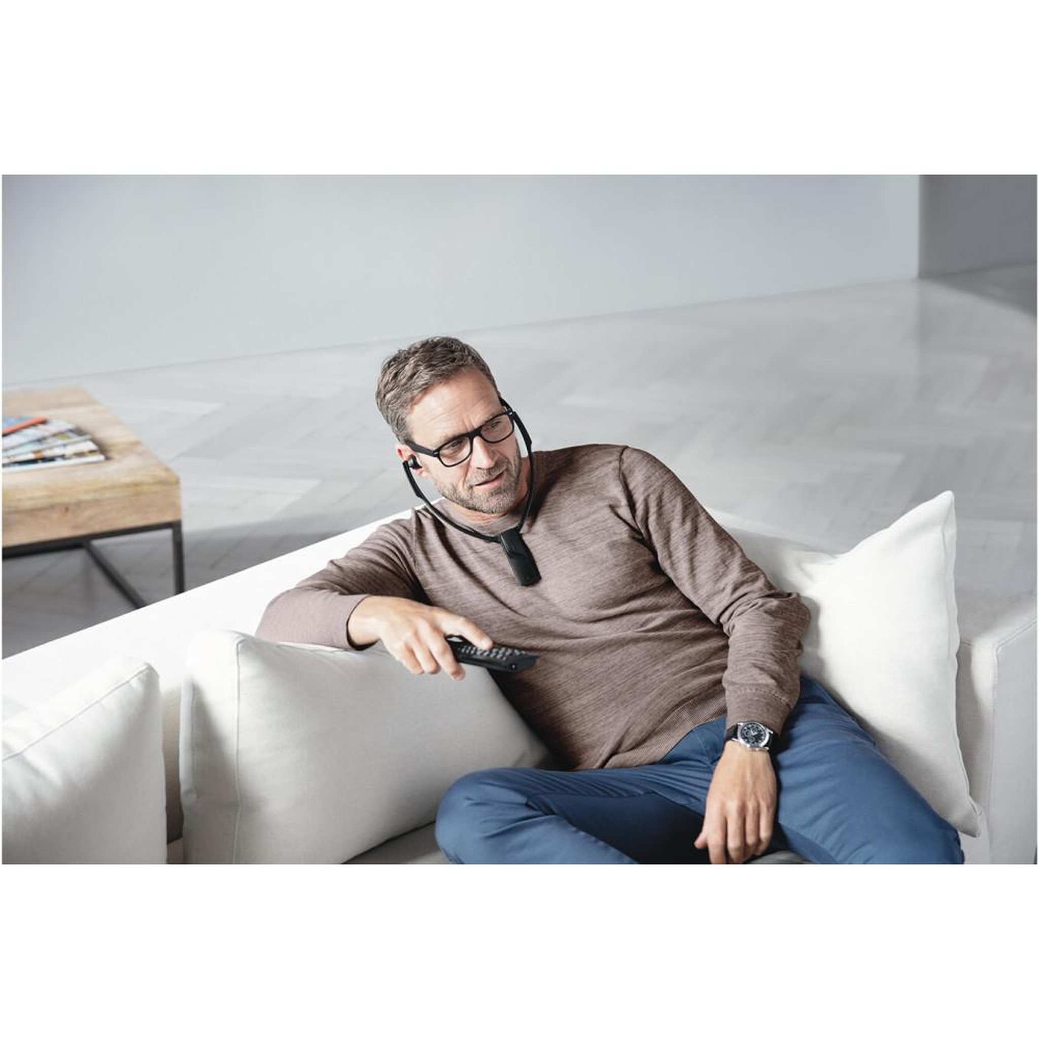 Voir la diapositive 5 : Sennheiser Casque tv sans fil stéthoscope - RR5200