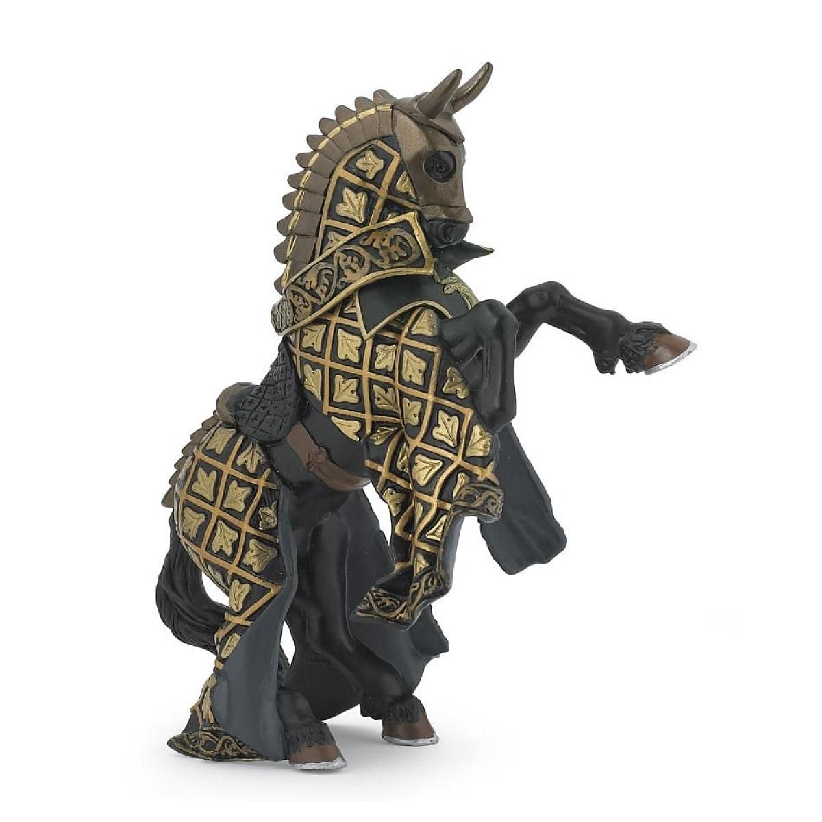 Papo 39918 Cheval du maitre des armes cimier taureau