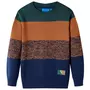 VIDAXL Pull-over tricote pour enfants multicolore 140