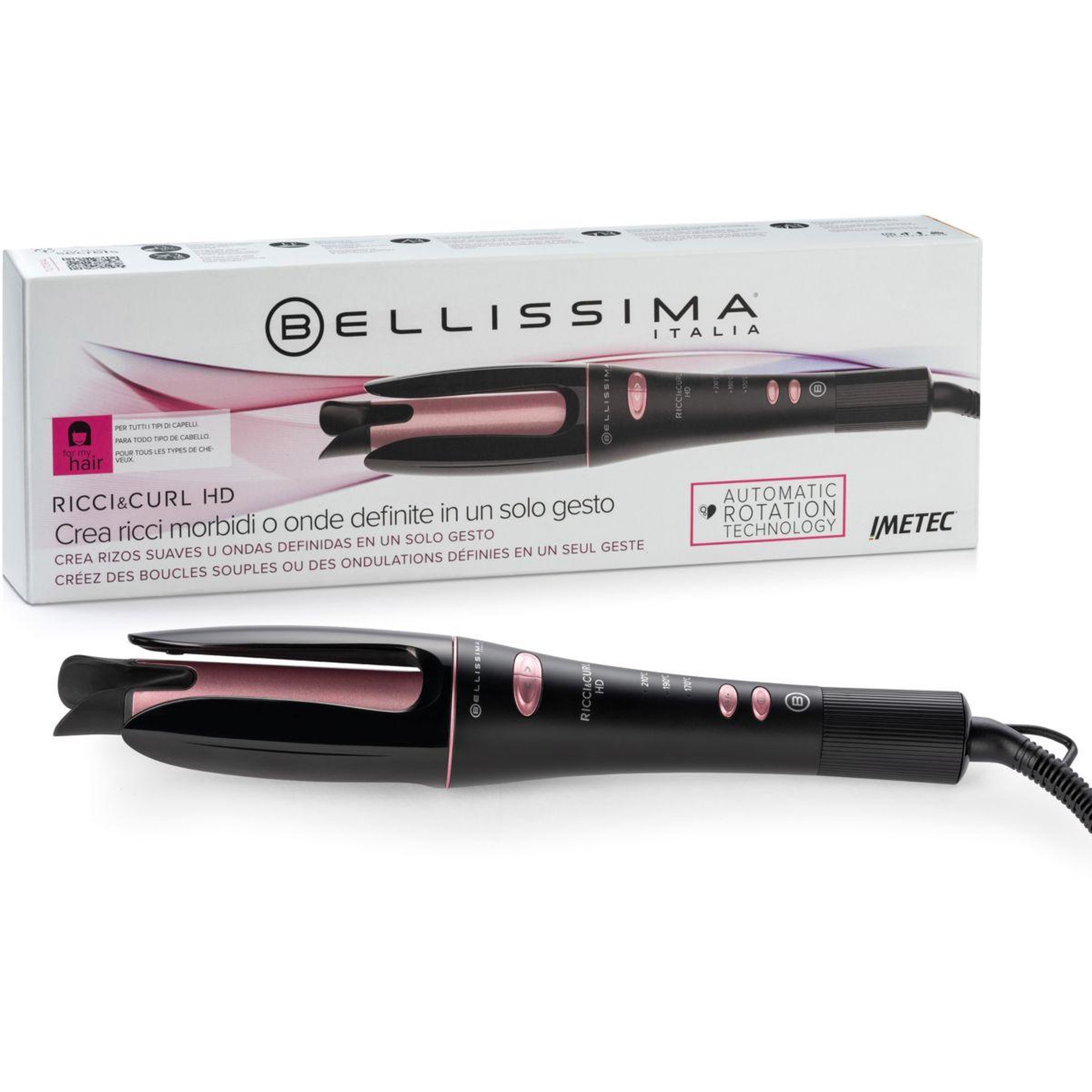 BELLISSIMA Fer à boucler ricci & curl hd