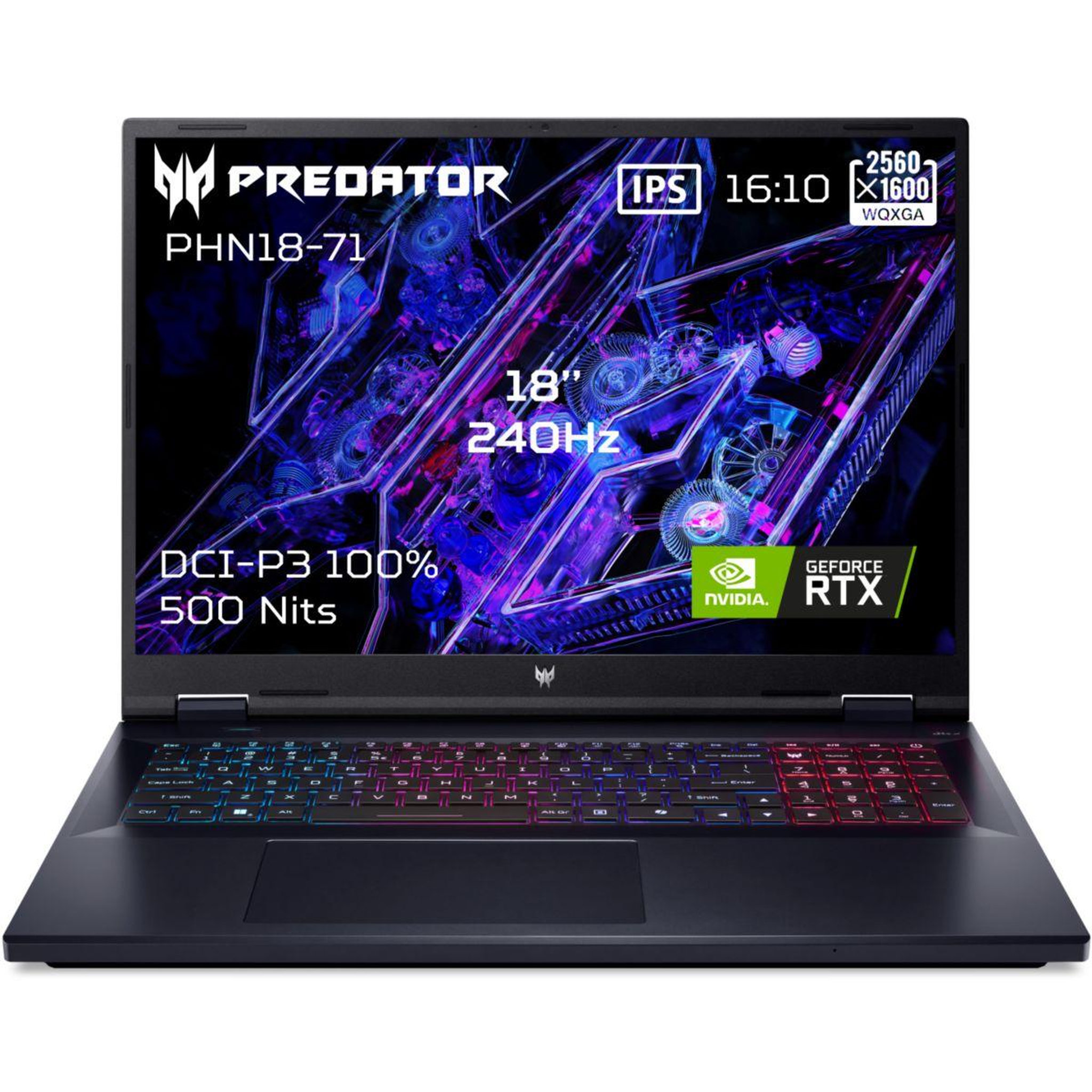 Voir la diapositive 1 : ACER PC Gamer Predator Helios Neo 18 PHN18-71-943W