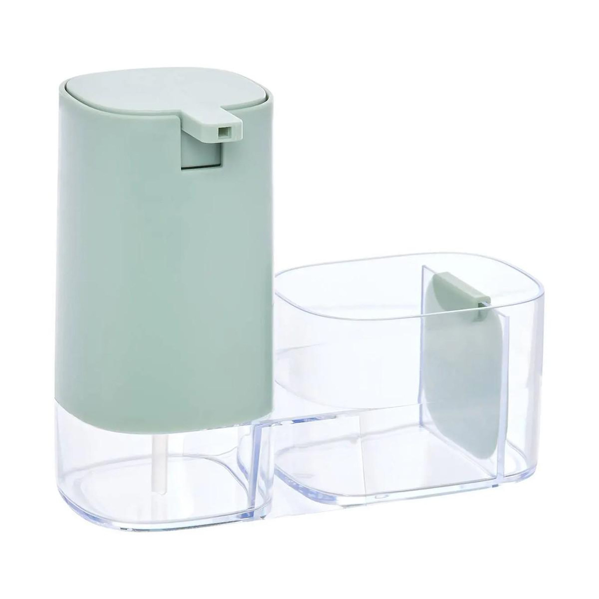 FIVE Distributeur de Savon & Organiseur d'Évier  Poly  19cm Vert