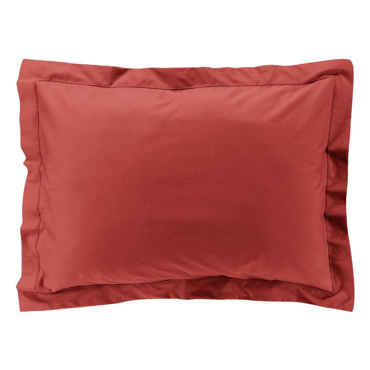 Paris Prix Taie d'Oreiller  Percaline  50x70cm Terracotta