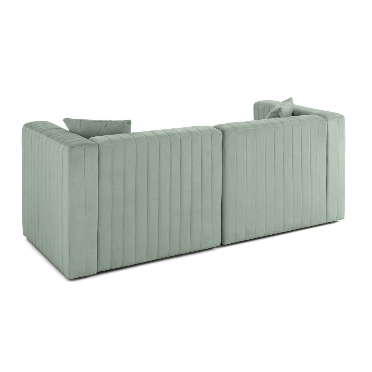 LISA DESIGN Nova - canapé modulable 2 places - en velours