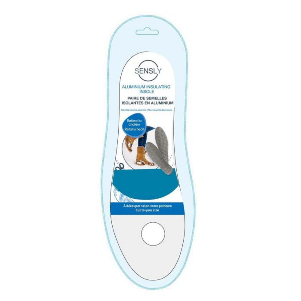 Paris Prix Semelles à Découper  Isolante  Taille 36/46 Blanc