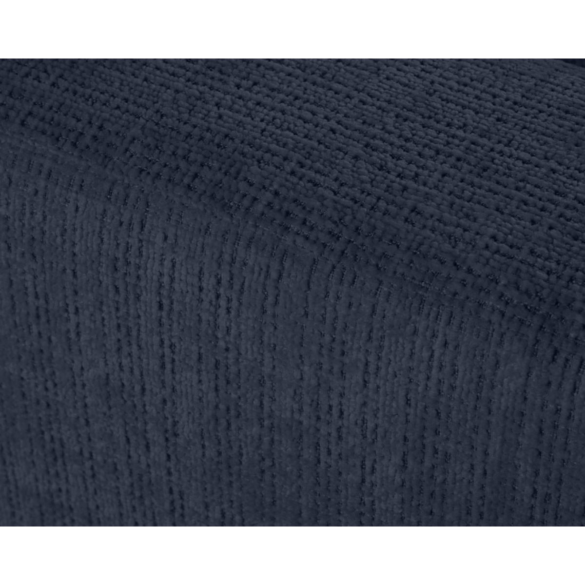 BEST MOBILIER Miro - canapé panoramique en u 7 places - convertible avec coffre - en velours texturé