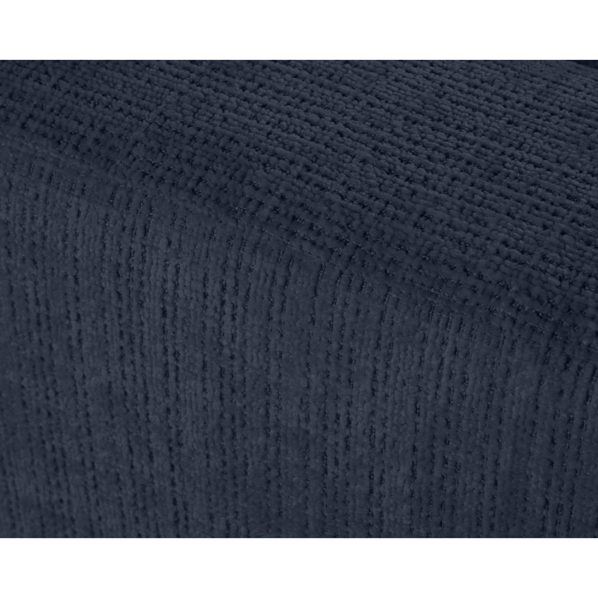 BEST MOBILIER Miro - canapé panoramique en u 7 places - convertible avec coffre - en velours texturé