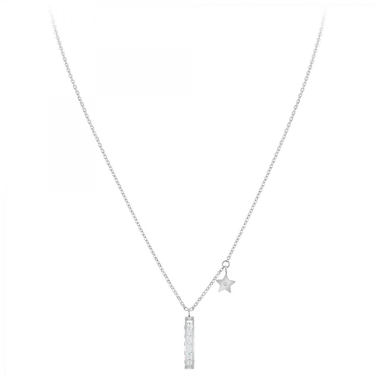 SC CRYSTAL Collier par SC Crystal orné d'un véritable diamant blanc