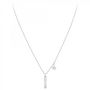 Voir la diapositive 3 : SC CRYSTAL Collier par SC Crystal orné d'un véritable diamant blanc