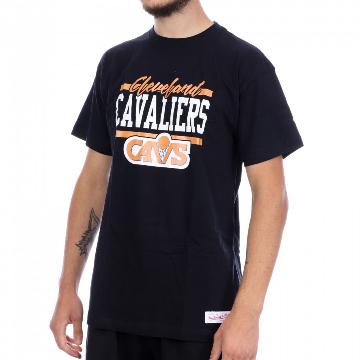  Cleveland Cavaliers T-shirt noir homme Mitchell & Ness Off Season