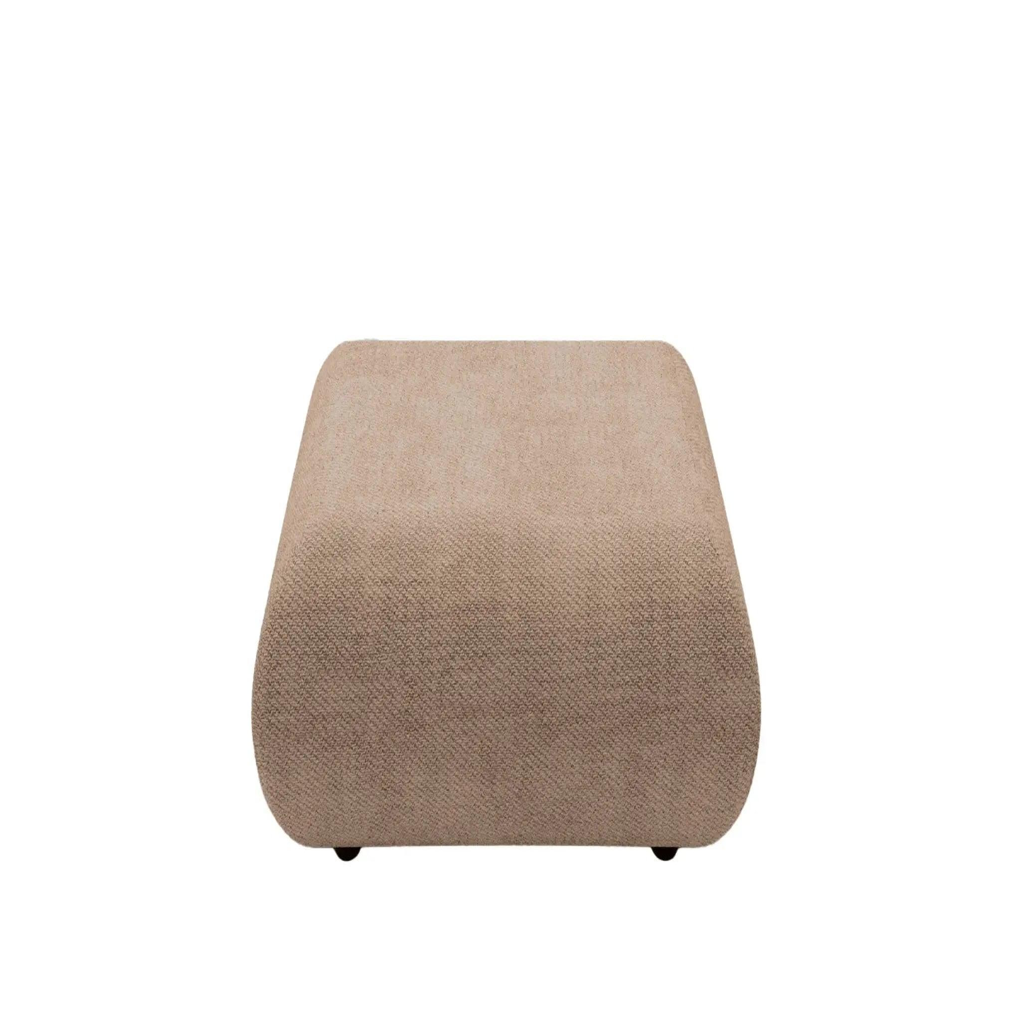 Voir la diapositive 6 : CASANOVA PARIS Levi - pouf tissu lisse