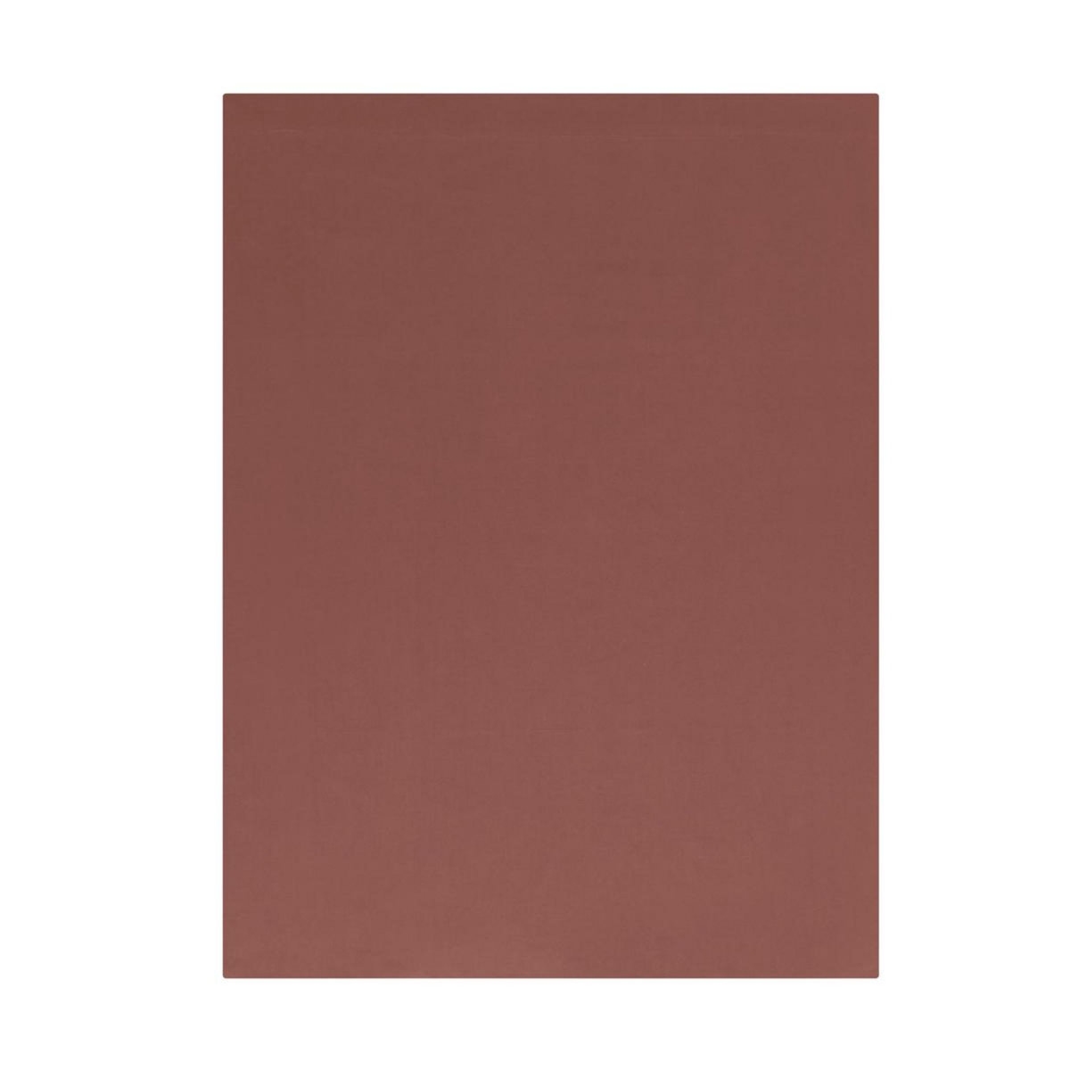 DODO Drap plat Influence Percale Brique