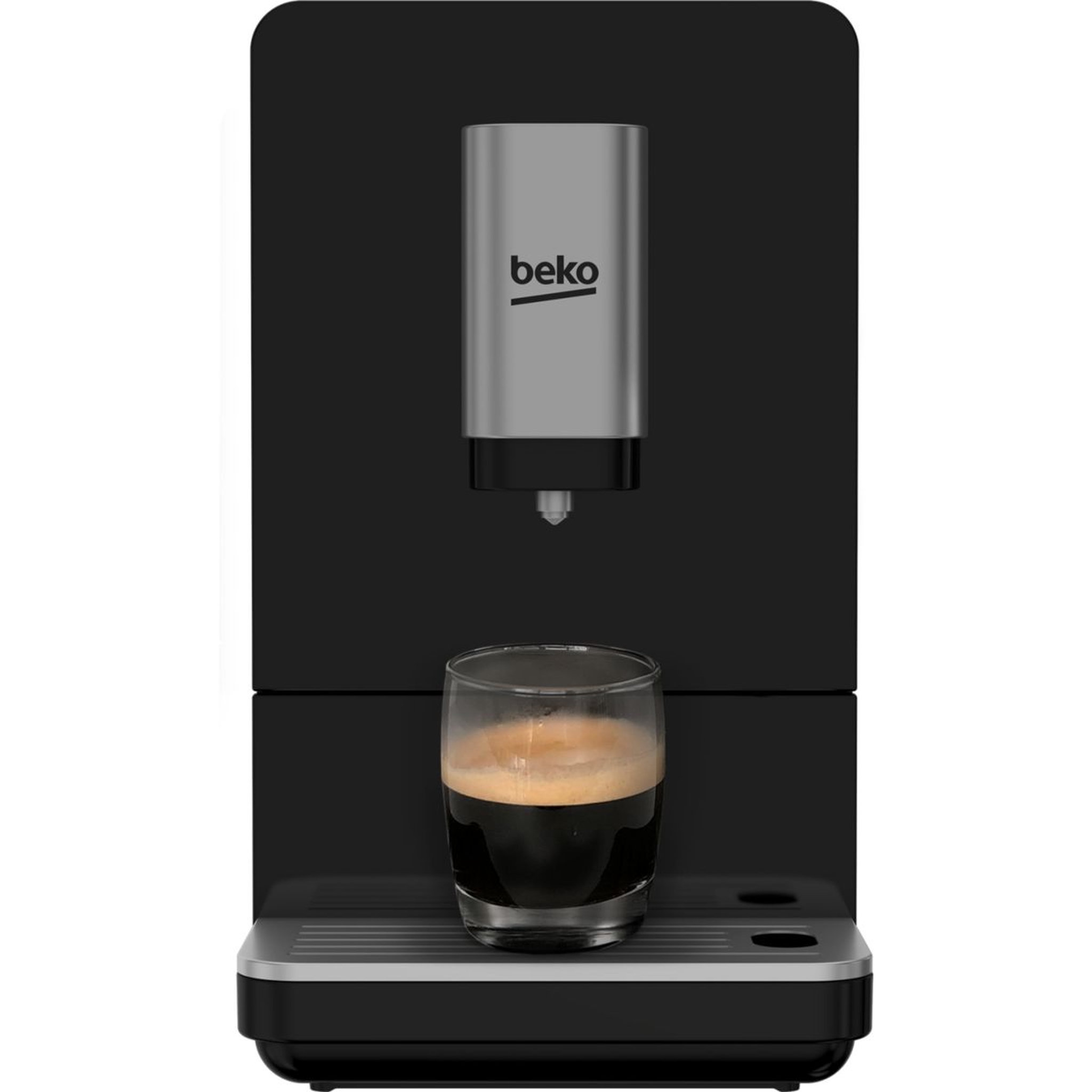 Voir la diapositive 1 : Beko Expresso Broyeur CEG6302D gris anthracite