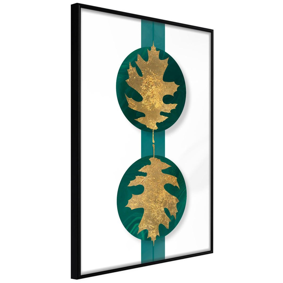Paris Prix Affiche Murale Encadrée  Gilded Oak Leaves
