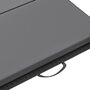 Voir la diapositive 5 : HOMCOM Tapis de gym yoga fitness pliable - poignée - revêtement synthétique - gris